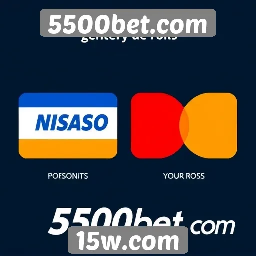 Métodos de pagamento aceitos no 5500bet.com